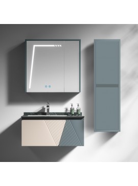 ΣΕΤ ΕΠΙΠΛΟΥ VICTORIA 80 cm PLYWOOD χρ.BEIGE/PETROL 9SVIC080BEPE