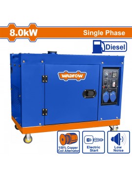 WADFOW ΗΛΕΚΤΡΟΓΕΝΝΗΤΡΙΑ DIESEL ΜΟΝΟΦΑΣΙΚΗ ΚΛΕΙΣΤΟΥ ΤΥΠΟΥ  8.000W (WDG2A100)