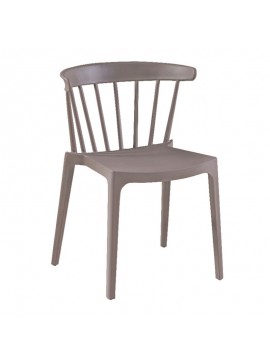 WOODWELL WEST Καρέκλα Κήπου - Βεράντας PP-UV Sand Beige 53x53x75cm Ε372,3