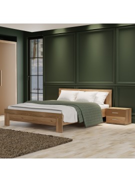 Κρεβάτι Juliet Διπλό Με Τάβλες Χρυσός Δρύς 160x200cm JULIET160