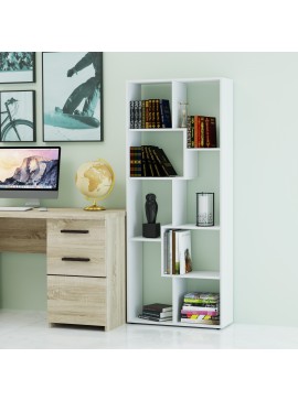 Βιβλιοθήκη REGAL 66x25x161 Λευκό KO-REGALWHITE