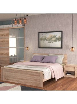 Κρεβάτι Norton Ημίδιπλο Με Τάβλες Σονόμα 120x200 NORTON120