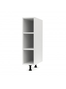 Charlotte κάτω ντουλάπι με ράφια 20x46.5x82εκ Λευκό SO-CD20W