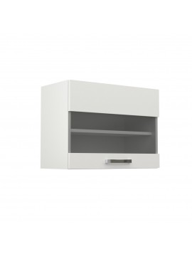 Charlotte πάνω ντουλάπι με τζάμι 60x30,5x45εκ Λευκό SO-CVA60GW