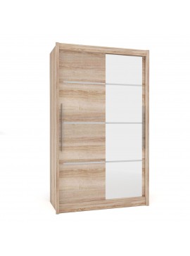 Ντουλάπα Δίφυλλη Ilona Sonoma 130x61x215εκ MDF TO-ILO130S