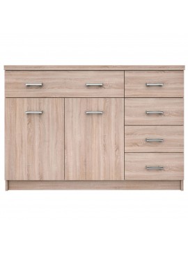 Μπουφές ΚΟΜ2D5S 120x33x85εκ Sonoma TO-KOM2D5S