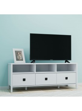 Έπιπλο TV Marocco Λευκό 149x47x57.5cm TO-MARRTV3SWHITE