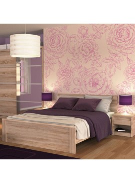 Κρεβάτι Norton Ημίδιπλο Σονόμα Χωρίς τάβλες 120x200cm TO-NORT120BED