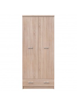 Ντουλάπα Δίφυλλη Top Mix Sonoma 80x57x183cm TO-SZF2D1S