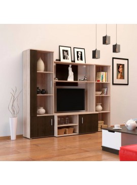 Σύνθεση Τηλεόρασης Tigra 215x51.5x177cm Σονόμα-Wenge TO-TIGRA