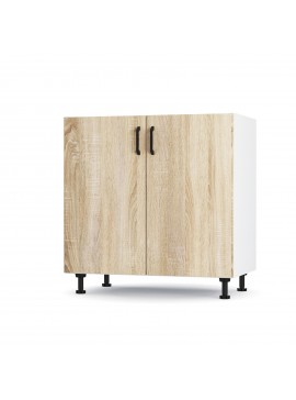 Modest Κάτω Ντουλάπι Νεροχύτη Σονόμα 80x48x82cm LS8082M01