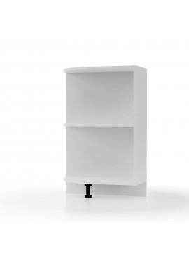 Modest Κάτω Γωνιακό Ντουλάπι Λευκό 28x55x82cm LR3082WHITE