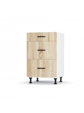 Modest Κάτω Ντουλάπι Συρταριέρα Σονόμα 50x48x82cm LD1250M01