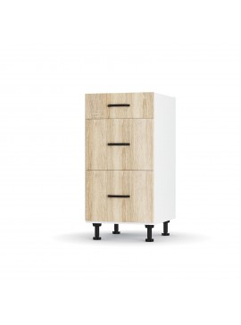 Modest Κάτω Ντουλάπι Συρταριέρα Σονόμα 40x48x82 εκ LD1240M01