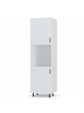 Modest Στήλη Φούρνου Λευκή 60x57x214cm HL2143M02
