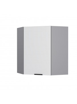 Craft Πάνω Ντουλάπι Γωνιακό Λευκό 60-60x30x72cm WC6072C02