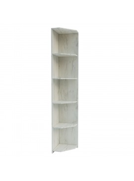 Βιβλιοθήκη Milen 33x33x185.2cm Λευκή GR-OFCORN-1