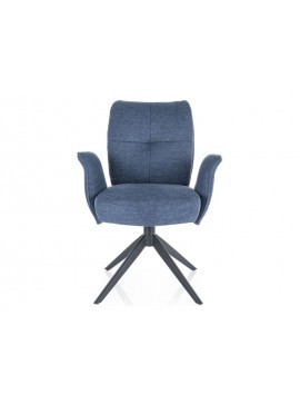 KRZESŁO WING BREGO CZARNY STELAŻ/GRANATOWY 86 DIOMMI-80-3901