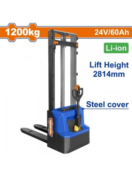 WADFOW ΗΛΕΚΤΡΙΚΟ ΠΕΡΟΝΟΦΟΡΟ ΑΝΥΨΩΤΙΚΟ 1.200Kg / 2814mm / Li-ion 24V-60Ah (WNKLR29)