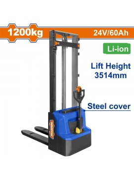 WADFOW ΗΛΕΚΤΡΙΚΟ ΠΕΡΟΝΟΦΟΡΟ ΑΝΥΨΩΤΙΚΟ 1.200Kg / 3514mm / Li-ion 24V-60Ah (WNKLR36)