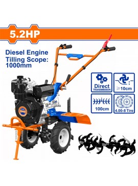 WADFOW ΣΚΑΠΤΙΚΟ DIESEL 247cc / 5.2HP / 100cm ΚΟΡΩΝΑ - ΠΗΝΙΟ (WTL3A100)