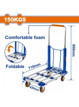 WADFOW ΠΛΑΤΦΟΡΜΑ ΜΕΤΑΦΟΡΑΣ ΠΤΥΣΣΟΜΕΝΗ 150Kg (WWB9A15)
