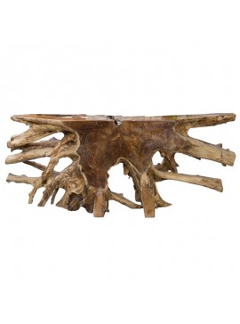 Artekko Vlal Μασίφ Κονσόλα Κορμός Δέντρου  (180x40x80)cm Artekko 45938-NACL