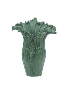 Artekko Flower Διακοσμητικό Βάζο Ρητίνη Πράσινο (31x21x39)cm Artekko 60008