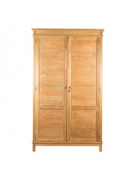 Artekko Wia Ξύλινη Μασίφ Ντουλάπα (125x57x220)cm Artekko 730-2097