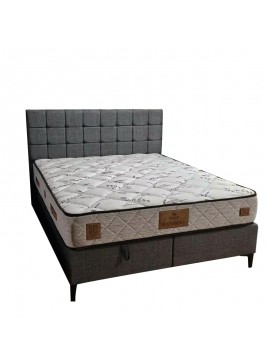 Κρεβάτι Comfort plus με αποθηκευτικό χώρο 160x200 ύφασμα SB54 Artekko 784-0099