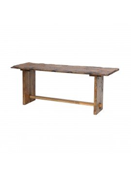 Artekko Sleeper Κονσόλα Ξύλο Καφέ (220x65x76)cm Artekko 78612
