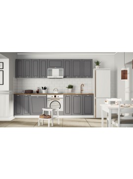 Artekko Druy Κουζίνα Γκρί (290x100x223)cm Artekko 850-0001