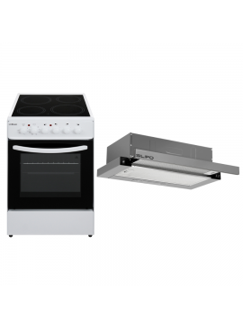 SILIFO ΣΕΤ ΚΟΥΖΙΝΑ ΗΛΕΚΤΡΙΚΗ SF6120CFVW + ΑΠΟΡΡΟΦΗΤΗΡΑΣ ΣΥΡΟΜΕΝΟΣ SF6663 INOX SILIFO 999-002-89268
