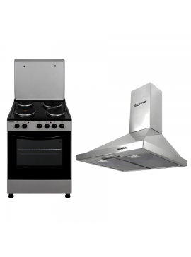 SILIFO ΣΕΤ ΚΟΥΖΙΝΑ ΗΛΕΚΤΡΙΚΗ SF6160CFEX + ΑΠΟΡΡΟΦΗΤΗΡΑΣ ΚΑΜΙΝΑΔΑ SF6619 INOX 60CM SILIFO 999-002-89265