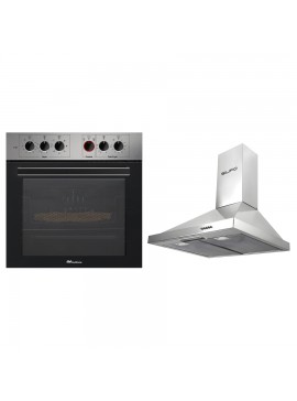 MULTIHOME ΣΕΤ ΦΟΥΡΝΟΣ ΗΛΕΚΤΡΙΚΟΣ + FASTFRYER MULTIHOME MH-6095 INOX + ΑΠΟΡΡΟΦΗΤΗΡΑΣ ΚΑΜΙΝΑΔΑ SILIFO SF6619 INOX 60CM (4 ΕΤΗ ΕΓΓΥΗΣΗ ΕΛΛΗΝΙΚΗΣ ΑΝΤΙΠΡΟΣΩΠΕΙΑΣ) 999-002-89047
