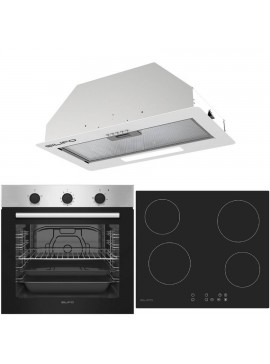 SILIFO ΣΕΤ ΦΟΥΡΝΟΣ ΗΛΕΚΤΡΙΚΟΣ SF6850BOI INOX 83LT + ΕΣΤΙΑ ΚΕΡΑΜΙΚΗ SF6821HV4 + ΜΗΧΑΝΙΣΜΟΣ ΑΠΟΡΡΟΦΗΣΗΣ SILIFO SF6615 INOX (20.65x53.5x30) (4 ΕΤΗ ΕΓΓΥΗΣΗ ΕΛΛΗΝΙΚΗΣ ΑΝΤΙΠΡΟΣΩΠΕΙΑΣ) SILIFO 999-002-92039