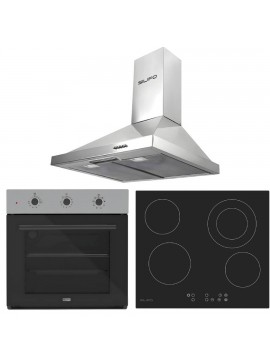 SILIFO ΣΕΤ ΣΕΤ ΦΟΥΡΝΟΣ SF6008 INOX + ΕΣΤΙΑ ΚΕΡΑΜΙΚΗ SF6822HV5 + ΑΠΟΡΡΟΦΗΤΗΡΑΣ ΚΑΜΙΝΑΔΑ SF6619 INOX 60CM (4 ΕΤΗ ΕΓΓΥΗΣΗ ΕΛΛΗΝΙΚΗΣ ΑΝΤΙΠΡΟΣΩΠΕΙΑΣ) SILIFO 999-002-92249