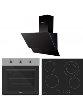 SILIFO ΣΕΤ ΣΕΤ ΦΟΥΡΝΟΣ SF6008 INOX + ΕΣΤΙΑ ΚΕΡΑΜΙΚΗ SF6822HV5 + ΑΠΟΡΡΟΦΗΤΗΡΑΣ ΚΑΜΙΝΑΔΑ SF6610 BLACK (ΧΕΙΡΙΣΤΗΡΙΟ) (4 ΕΤΗ ΕΓΓΥΗΣΗ ΕΛΛΗΝΙΚΗΣ ΑΝΤΙΠΡΟΣΩΠΕΙΑΣ) SILIFO 999-002-92253