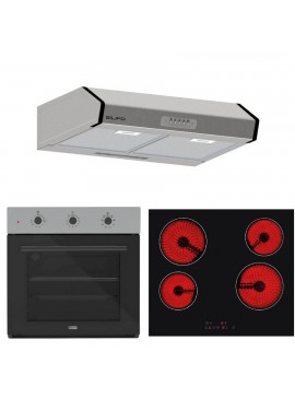 SILIFO ΣΕΤ ΦΟΥΡΝΟΣ SF6008 INOX + ΕΣΤΙΑ ΚΕΡΑΜΙΚΗ SF6135 + ΑΠΟΡΡΟΦΗΤΗΡΑΣ ΕΛΕΥΘΕΡΟΣ SF6683 INOX 2 ΜΟΤΕΡ 60CM (4 ΕΤΗ ΕΓΓΥΗΣΗ ΕΛΛΗΝΙΚΗΣ ΑΝΤΙΠΡΟΣΩΠΕΙΑΣ) SILIFO 999-002-92256