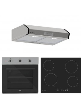 SILIFO ΣΕΤ ΦΟΥΡΝΟΣ SF6008 INOX + ΕΣΤΙΑ ΚΕΡΑΜΙΚΗ SF6821HV4 + ΑΠΟΡΡΟΦΗΤΗΡΑΣ ΕΛΕΥΘΕΡΟΣ SF6683 INOX 2 ΜΟΤΕΡ 60CM (4 ΕΤΗ ΕΓΓΥΗΣΗ ΕΛΛΗΝΙΚΗΣ ΑΝΤΙΠΡΟΣΩΠΕΙΑΣ) SILIFO 999-002-92264