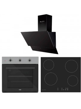 SILIFO ΣΕΤ ΦΟΥΡΝΟΣ SF6008 INOX + ΕΣΤΙΑ ΚΕΡΑΜΙΚΗ SF6821HV4 + ΑΠΟΡΡΟΦΗΤΗΡΑΣ ΚΑΜΙΝΑΔΑ SF6610 BLACK (ΧΕΙΡΙΣΤΗΡΙΟ) (4 ΕΤΗ ΕΓΓΥΗΣΗ ΕΛΛΗΝΙΚΗΣ ΑΝΤΙΠΡΟΣΩΠΕΙΑΣ) SILIFO 999-002-92269