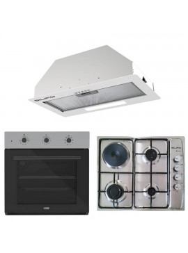 SILIFO ΣΕΤ ΦΟΥΡΝΟΣ SF6008 INOX + ΕΣΤΙΑ ΜΙΚΤΗ SF6100 INOX (3 ΥΓΡΑΕΡΙΟΥ + 1 ΗΛΕΚΤΡΙΚΟ) (4 ΕΤΗ ΕΓΓΥΗΣΗ ΕΛΛΗΝΙΚΗΣ ΑΝΤΙΠΡΟΣΩΠΕΙΑΣ) + ΜΗΧΑΝΙΣΜΟΣ ΑΠΟΡΡΟΦΗΣΗΣ SF6615 INOX (20.65x53.5x30) (4 ΕΤΗ ΕΓΓΥΗΣΗ ΕΛΛΗΝΙΚΗΣ ΑΝΤΙΠΡΟΣΩΠΕΙΑΣ) SILIFO 999-002-92270