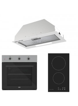 SILIFO ΣΕΤ ΦΟΥΡΝΟΣ SF6008 INOX + ΕΣΤΙΑ DOMINO ΚΕΡΑΜΙΚΗ SF6801HDV2 + ΜΗΧΑΝΙΣΜΟΣ ΑΠΟΡΡΟΦΗΣΗΣ SF6615 INOX (20.65x53.5x30) (4 ΕΤΗ ΕΓΓΥΗΣΗ ΕΛΛΗΝΙΚΗΣ ΑΝΤΙΠΡΟΣΩΠΕΙΑΣ) SILIFO 999-002-92278
