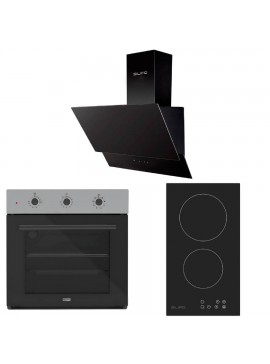 SILIFO ΣΕΤ ΦΟΥΡΝΟΣ SF6008 INOX + ΕΣΤΙΑ DOMINO ΚΕΡΑΜΙΚΗ SF6801HDV2 + ΑΠΟΡΡΟΦΗΤΗΡΑΣ ΚΑΜΙΝΑΔΑ SF6610 BLACK (ΧΕΙΡΙΣΤΗΡΙΟ) (4 ΕΤΗ ΕΓΓΥΗΣΗ ΕΛΛΗΝΙΚΗΣ ΑΝΤΙΠΡΟΣΩΠΕΙΑΣ) SILIFO 999-002-92326