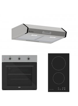 SILIFO ΣΕΤ ΦΟΥΡΝΟΣ SF6008 INOX + ΕΣΤΙΑ DOMINO ΚΕΡΑΜΙΚΗ SF6801HDV2 + ΑΠΟΡΡΟΦΗΤΗΡΑΣ ΕΛΕΥΘΕΡΟΣ SF6683 INOX 2 ΜΟΤΕΡ 60CM (4 ΕΤΗ ΕΓΓΥΗΣΗ ΕΛΛΗΝΙΚΗΣ ΑΝΤΙΠΡΟΣΩΠΕΙΑΣ) SILIFO 999-002-92327