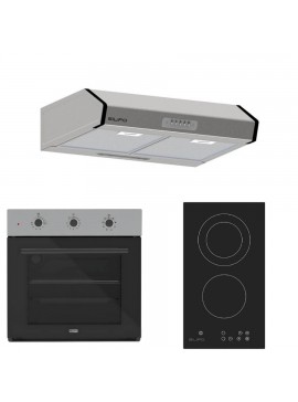 SILIFO ΣΕΤ ΦΟΥΡΝΟΣ SF6008 INOX + ΕΣΤΙΑ DOMINO ΚΕΡΑΜΙΚΗ SF6802HDV3 + ΑΠΟΡΡΟΦΗΤΗΡΑΣ ΕΛΕΥΘΕΡΟΣ SF6683 INOX 2 ΜΟΤΕΡ 60CM (4 ΕΤΗ ΕΓΓΥΗΣΗ ΕΛΛΗΝΙΚΗΣ ΑΝΤΙΠΡΟΣΩΠΕΙΑΣ) SILIFO 999-002-92334
