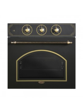 MULTIHOME ΕΝΤΟΙΧΙΖΟΜΕΝΟΣ ΦΟΥΡΝΟΣ ΗΛΕΚΤΡΙΚΟΣ MULTIHOME B66-SF3 (MT) BLACK RETRO 930-002-6052
