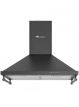 MULTIHOME ΑΠΟΡΡΟΦΗΤΗΡΑΣ ΚΑΜΙΝΑΔΑ MULTIHOME MH-6652 RUSTIC BLACK 930-002-6652