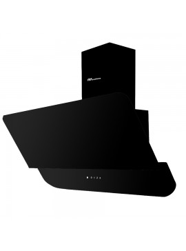 MULTIHOME ΑΠΟΡΡΟΦΗΤΗΡΑΣ ΚΑΜΙΝΑΔΑ MULTIHOME MH-6601 BLACK 90CM 930-002-6601