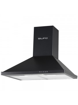SILIFO ΑΠΟΡΡΟΦΗΤΗΡΑΣ ΚΑΜΙΝΑΔΑ SILIFO SF6622 BLACK 60CM (4 ΕΤΗ ΕΓΓΥΗΣΗ ΕΛΛΗΝΙΚΗΣ ΑΝΤΙΠΡΟΣΩΠΕΙΑΣ) 904-002-6622
